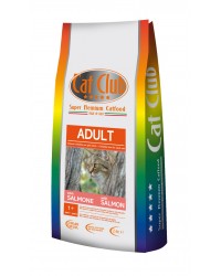 Cat Club Super Premium Alimento per per gatti adulti con salmone da kg 1,5